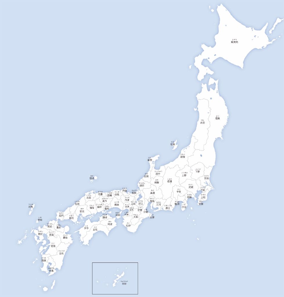 日本地図